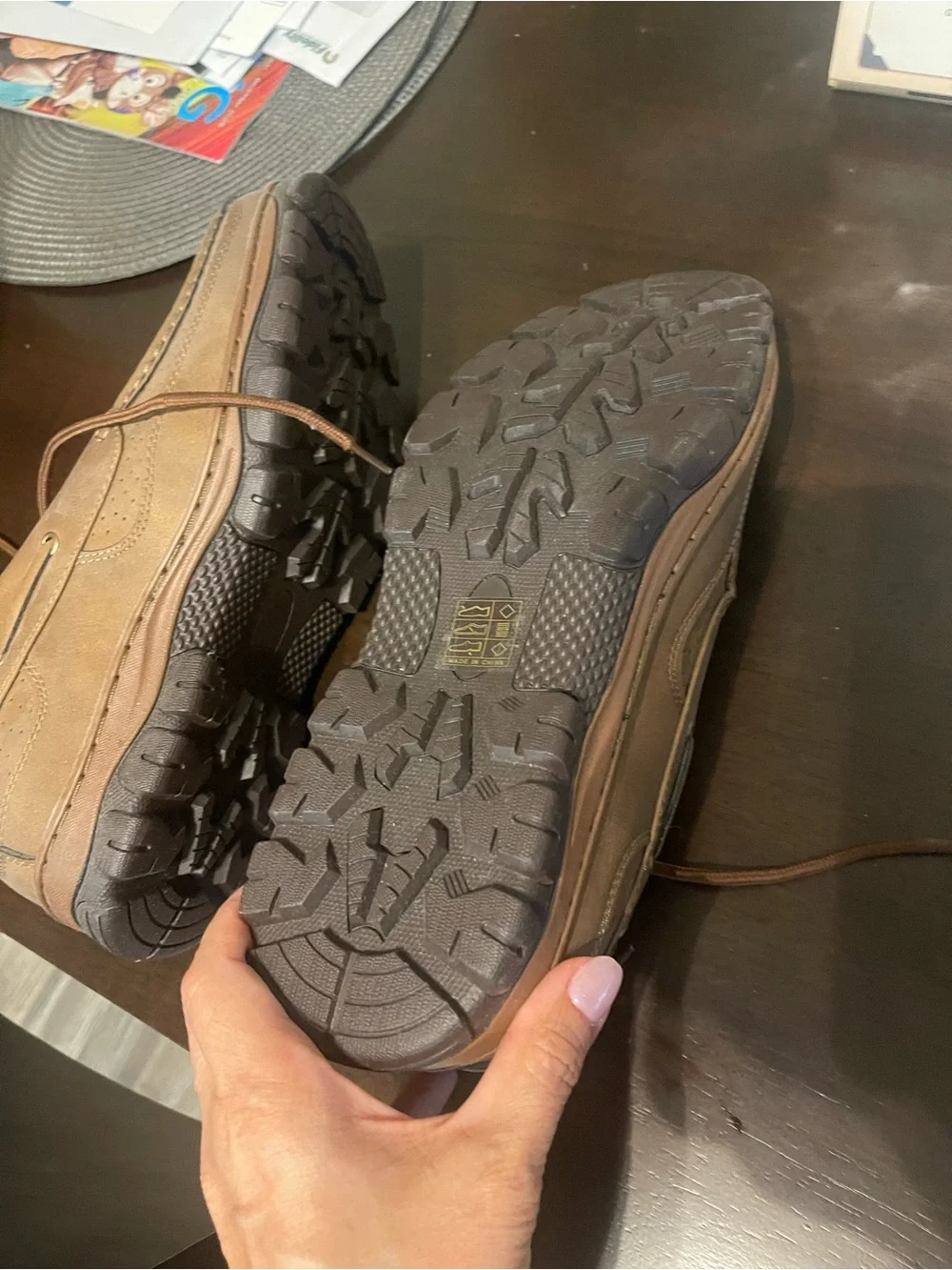 Hawke & Co Brown Nubuck Men’s Boat Shoes
